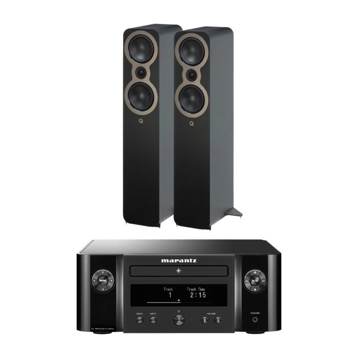 Marantz Melody X. M-CR612 Music System with Q Acoustics 3050c Floorstanding Speakers main product photo