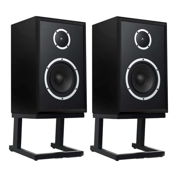 KLH Model Three Bookshelf Speakers - Noir main product photo