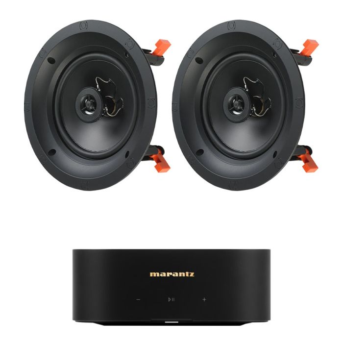 Marantz MODEL M1 2.1 Channel Streaming Amplifier with JBL B-6IC In-Ceiling Speakers main product photo