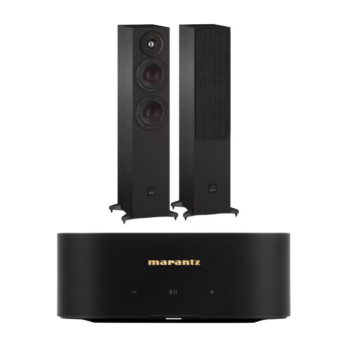Marantz MODEL M1 2.1 Channel Streaming Amplifier with Dali SONIK 5 Floorstanding Speakers main product photo