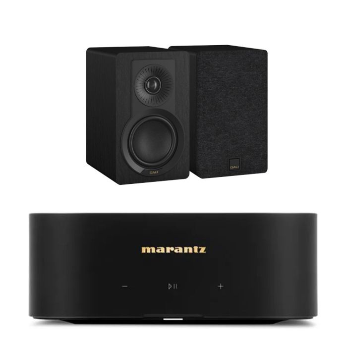 Marantz MODEL M1 2.1 Channel Streaming Amplifier with Dali Kupid Bookshelf Speakers main product photo