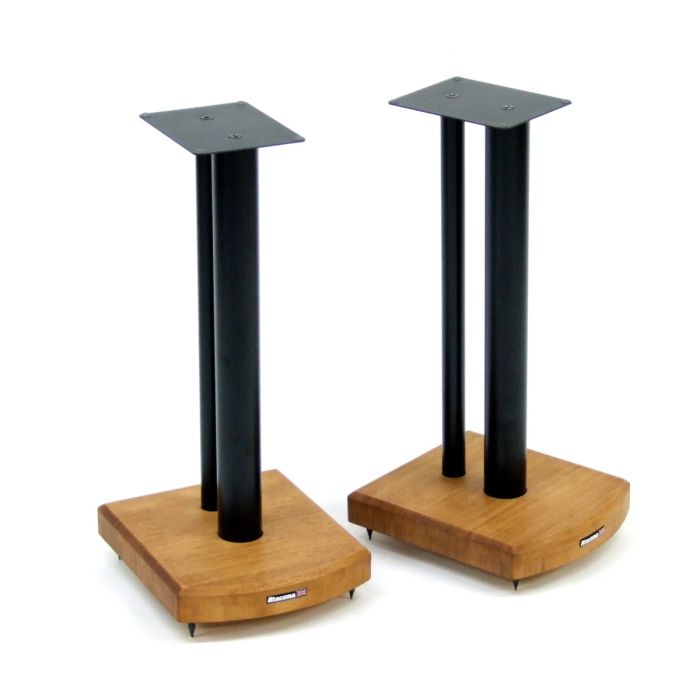 Atacama Moseco 5 (515mm) Speaker Stands - Gloss Black / Natural Bamboo main product photo