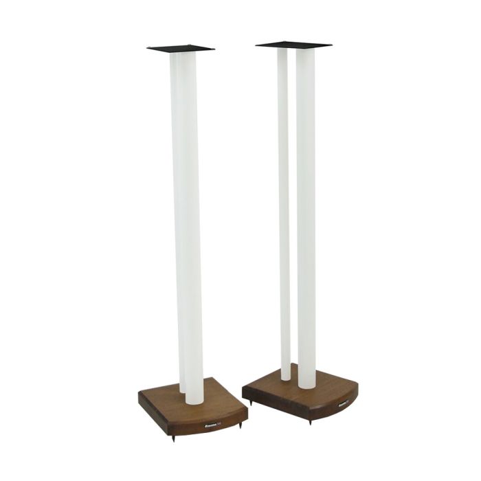 Atacama Moseco 10 (1015mm) Speaker Stands - Diamond White / Dark Bamboo main product photo