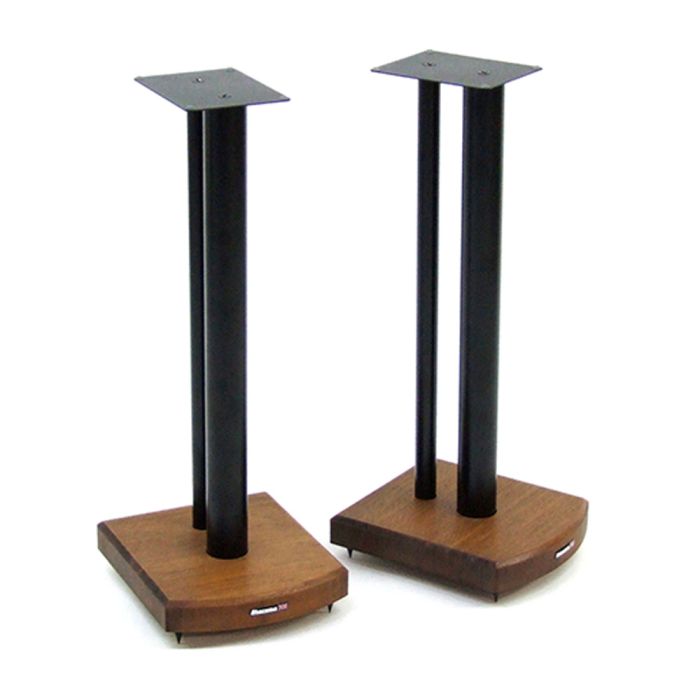 Atacama Moseco 6 (615mm) Speaker Stands - Satin Black / Dark Bamboo main product photo