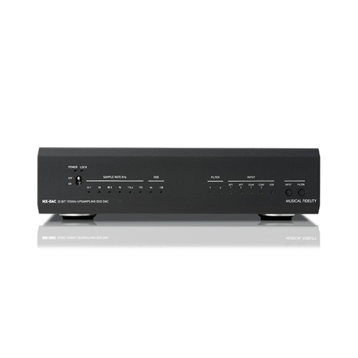 Musical Fidelity MX-DAC Audiophile DAC - Black main product photo