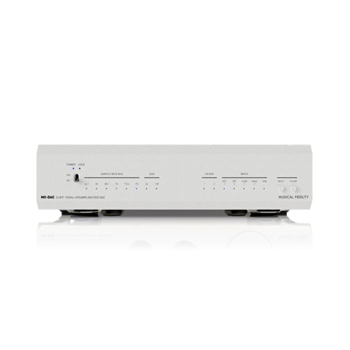 Musical Fidelity MX-DAC Audiophile DAC - Silver main product photo