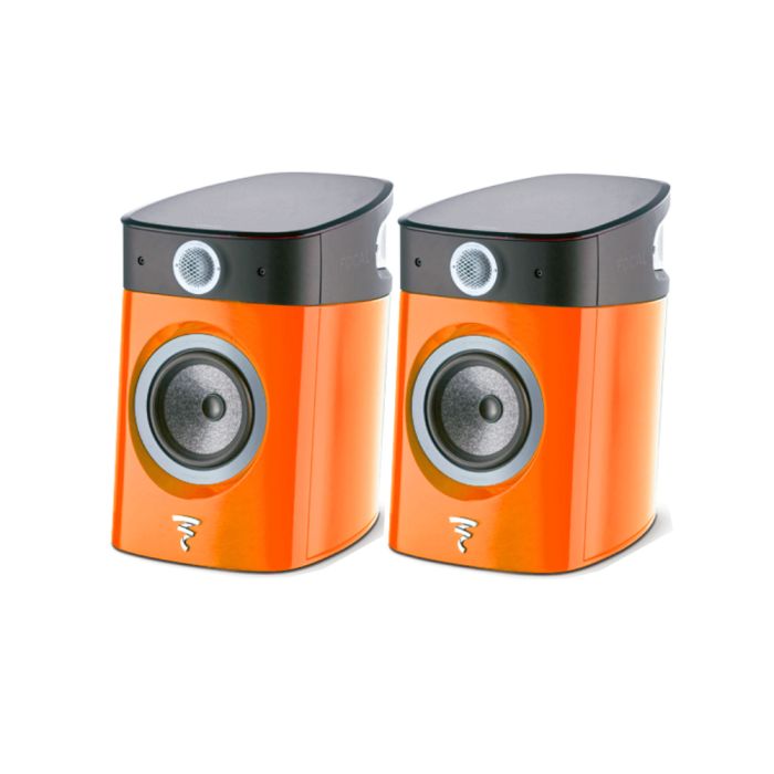 Focal Sopra N°1 High Fidelity Bookshelf Speakers - Orange main product photo