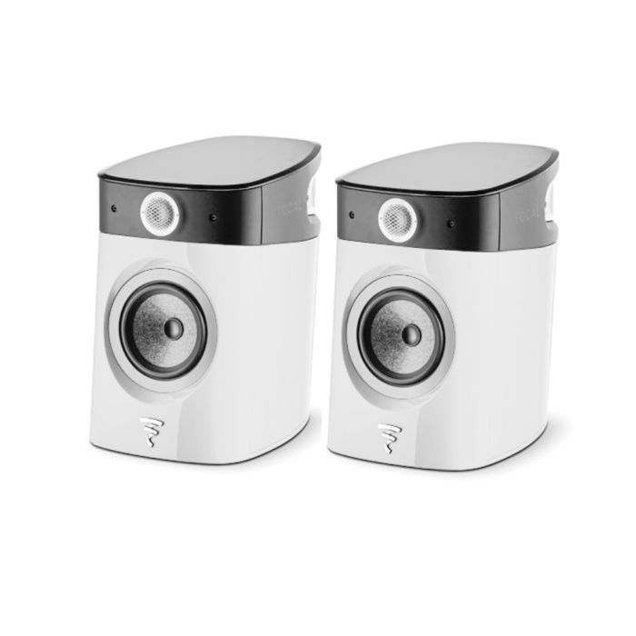 Focal Sopra N°1 High Fidelity Bookshelf Speakers - White main product photo