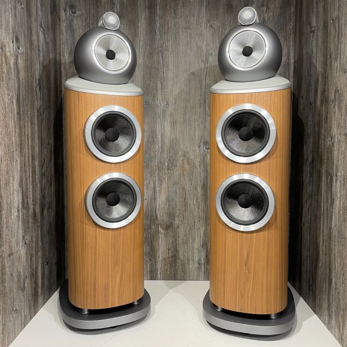 Nearly New - Bowers & Wilkins 803 D4 Floorstanding Speakers - Walnut main product photo