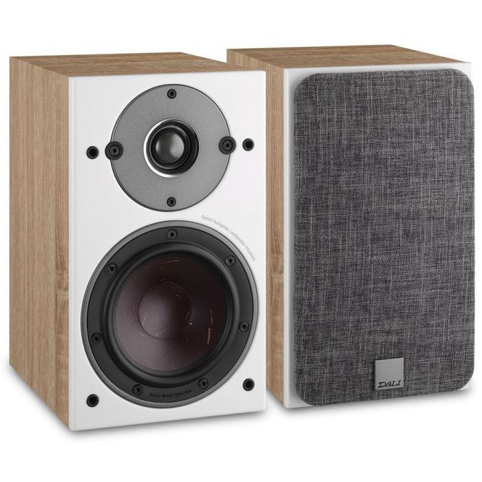 Dali OBERON 1 Bookshelf Speakers - Light Oak (Vinyl) main product photo