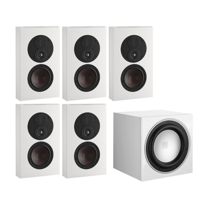 Dali Opticon LCR AV Speaker System with E-9 F Sub - White (Satin) main product photo