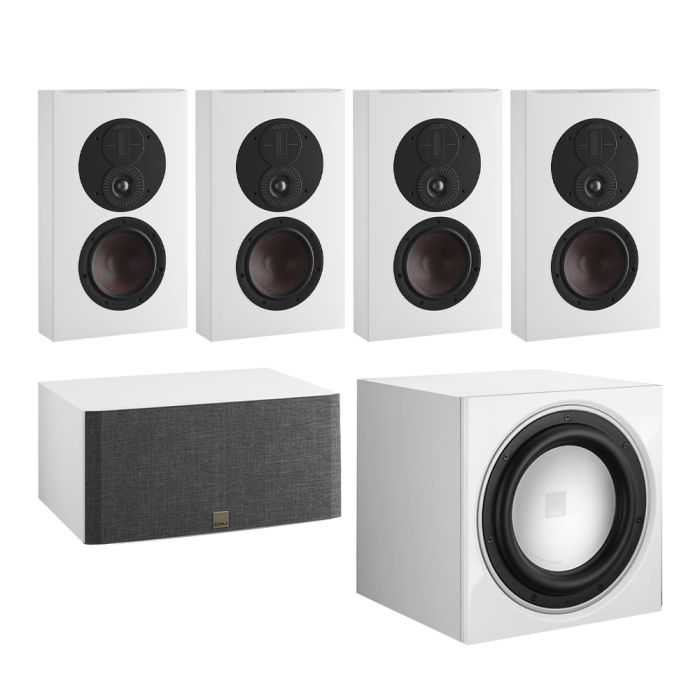 Dali Opticon LCR AV Speaker System with E-9 F Sub - White (Satin) main product photo