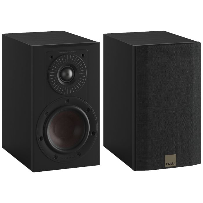 Dali OPTICON 1 MK2 Bookshelf Speakers - Satin Black main product photo