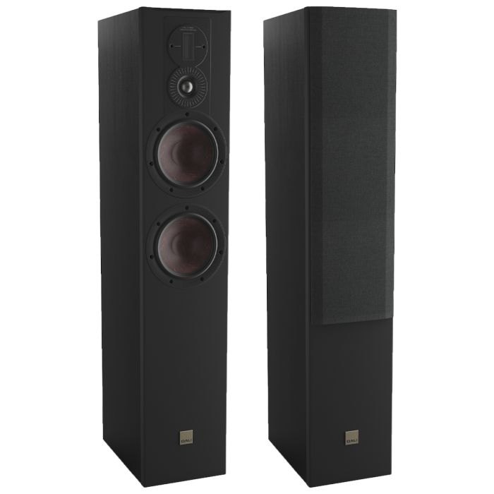 Dali OPTICON 6 MK2 Floorstanding Speakers - Satin Black main product photo