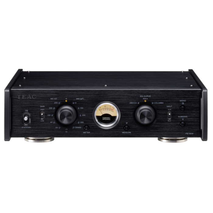 Teac PE-505 Phono Amplifier - Black main product photo