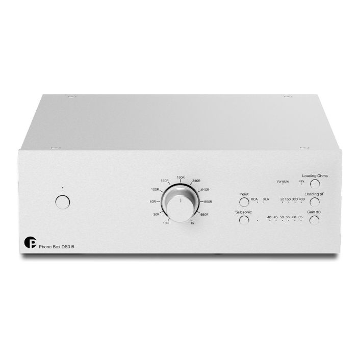 Pro-Ject Phono Box DS3 B Phono Preamplifier - Silver main product photo