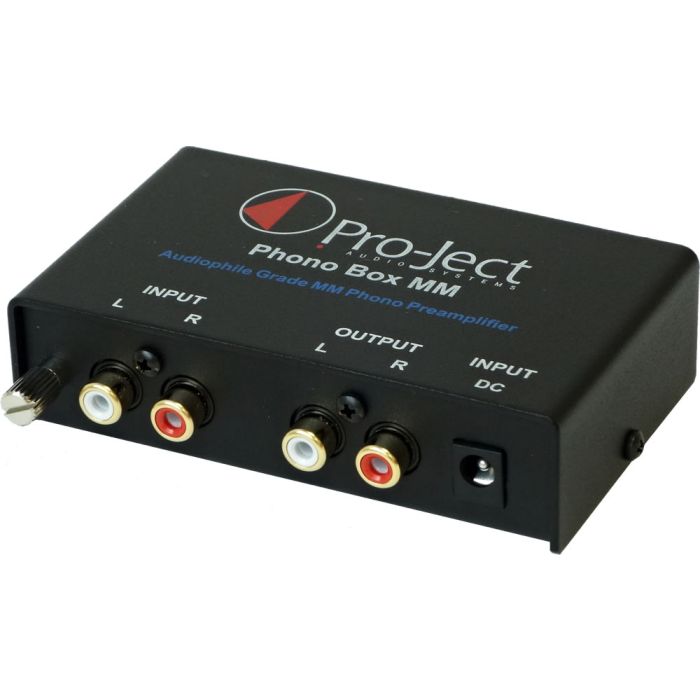 Nearly New - Pro-Ject Phono Box MM Phono Pre-Amplifier - Black main product photo
