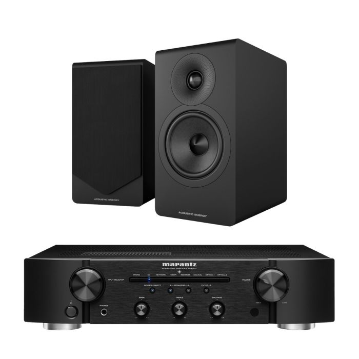 Marantz PM6007 2.2 Channel Integrated Amplifier with Acoustic Energy AE300² Bookshelf Speakers main product photo