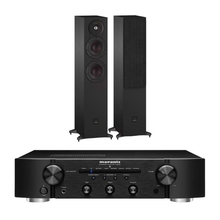 Marantz PM6007 2.2 Channel Integrated Amplifier with Dali SONIK 5 Floorstanding Speakers main product photo