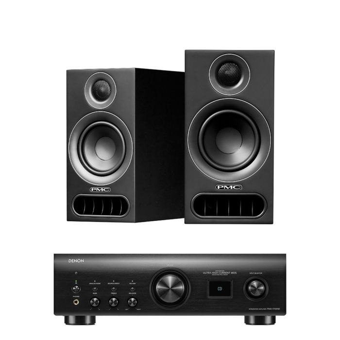 Denon PMA-1700NE Integrated Amplifier with PMC prodigy1 Bookshelf Speakers main product photo