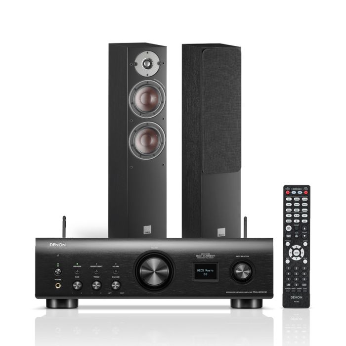 Denon PMA-900HNE Integrated Network Amplifier with Dali Oberon 5 Floorstanding Speakers main product photo