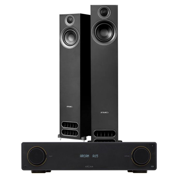 Arcam Radia A15 Integrated Amplifier with PMC prodigy5 Floorstanding Speakers main product photo