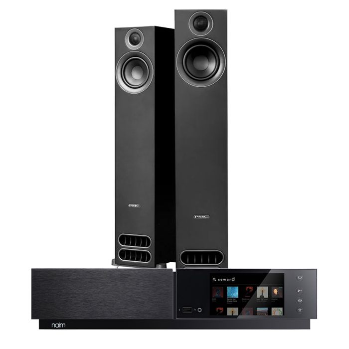 Naim Uniti Nova All-In-One Player with PMC prodigy5 Floorstanding Speakers main product photo