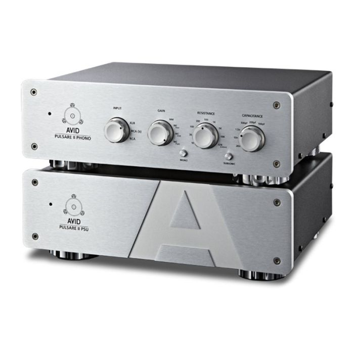 Avid Pulsare II MM/MC Balanced Phono Stage - Silver main product photo