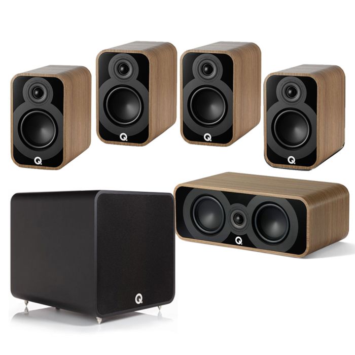 Q Acoustics Q 5010 5.1 Home Cinema Pack - Holme Oak main product photo