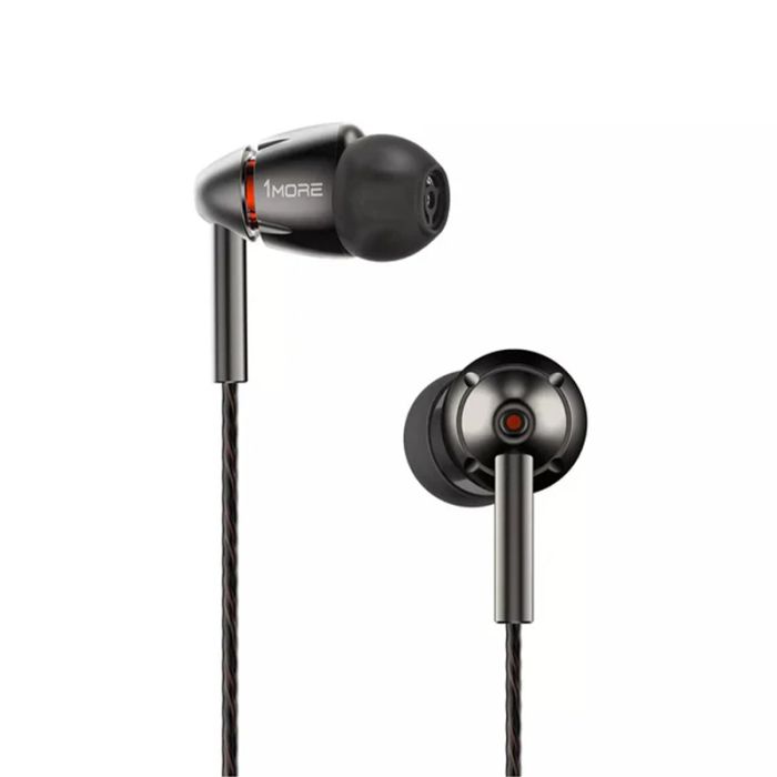 1MORE Quad Driver In-Ear Earphones - Grey main product photo