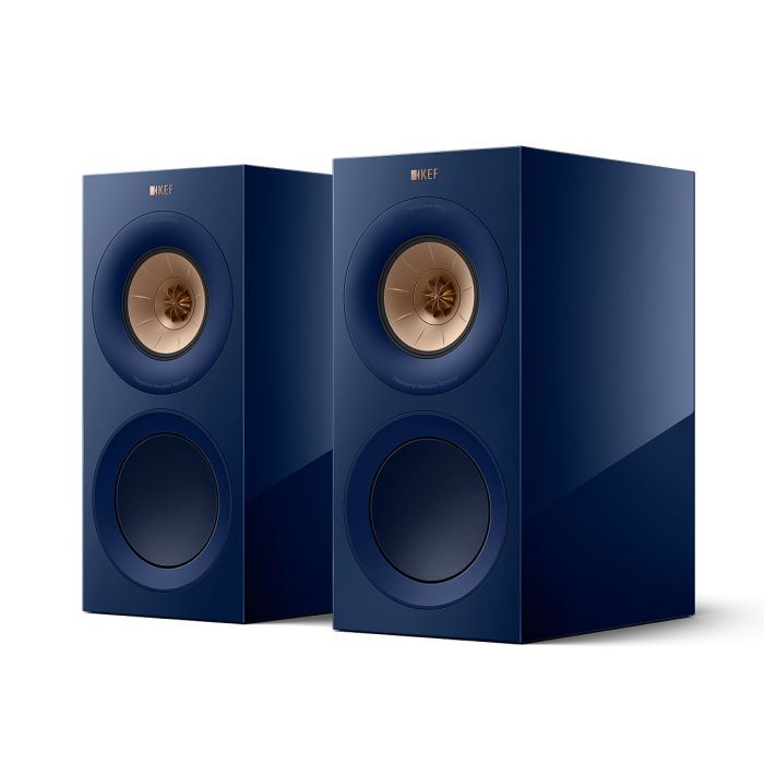 Nearly New - KEF R3 Meta Bookshelf Speakers - Indigo Gloss main product photo