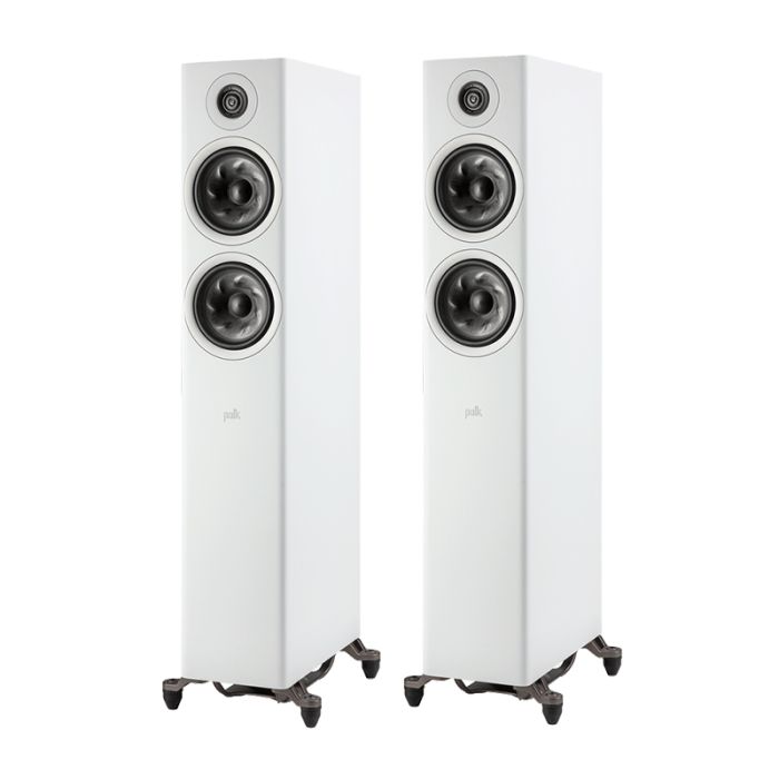 Polk Audio Reserve R600 Floorstanding Speakers - White main product photo