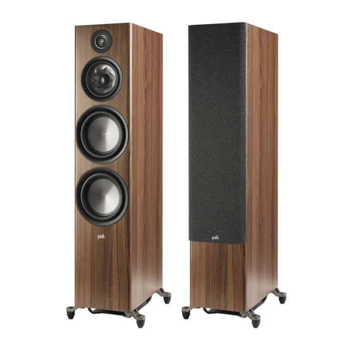 Manufacturer Refurbished - Polk Audio Reserve R700 Floorstanding Speakers - Brown main product photo