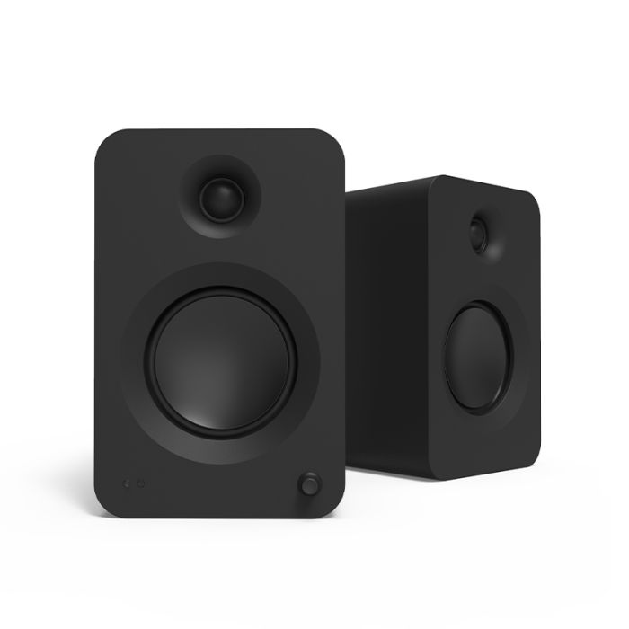 Nearly New - Kanto REN Powered Bookshelf Speaker System - Black main product photo