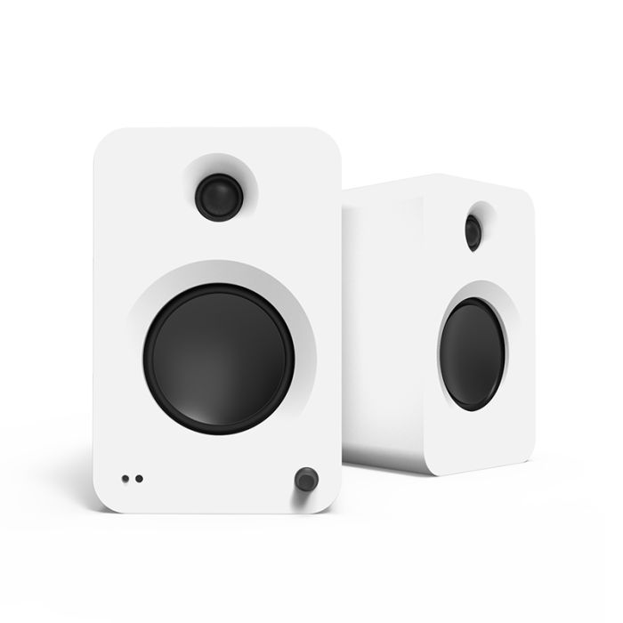 Kanto REN 200W Powered Speakers with HDMI ARC - White main product photo