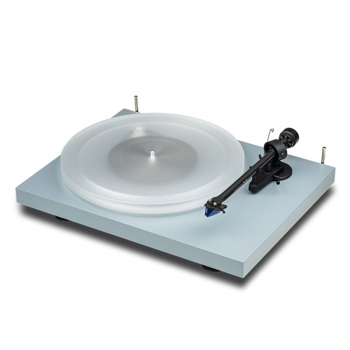 PT x Pro-Ject Debut Revolve Belt Driven Turntable - Satin Grey main product photo
