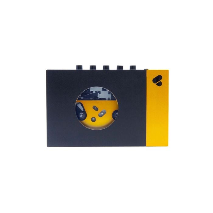 We Are Rewind Portable Cassette Player - Black & Yellow (Amy) main product photo