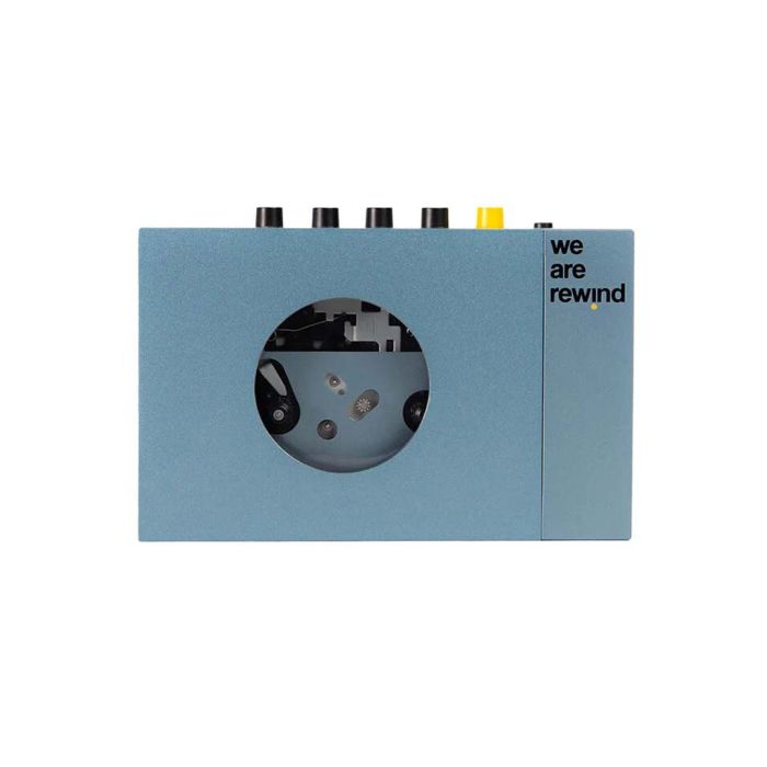 We Are Rewind Portable Cassette Player - Blue (Kurt) main product photo