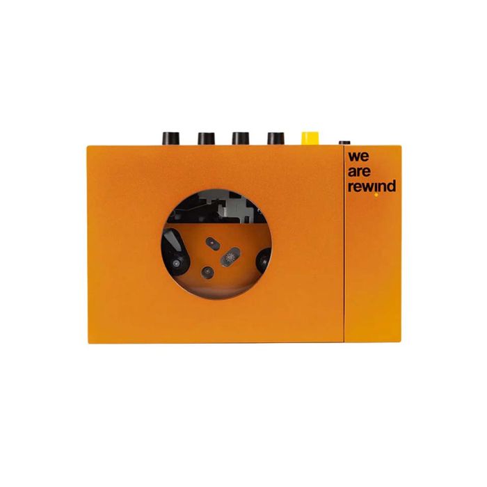 Nearly New - We Are Rewind Portable Cassette Player - Orange (Serge) main product photo
