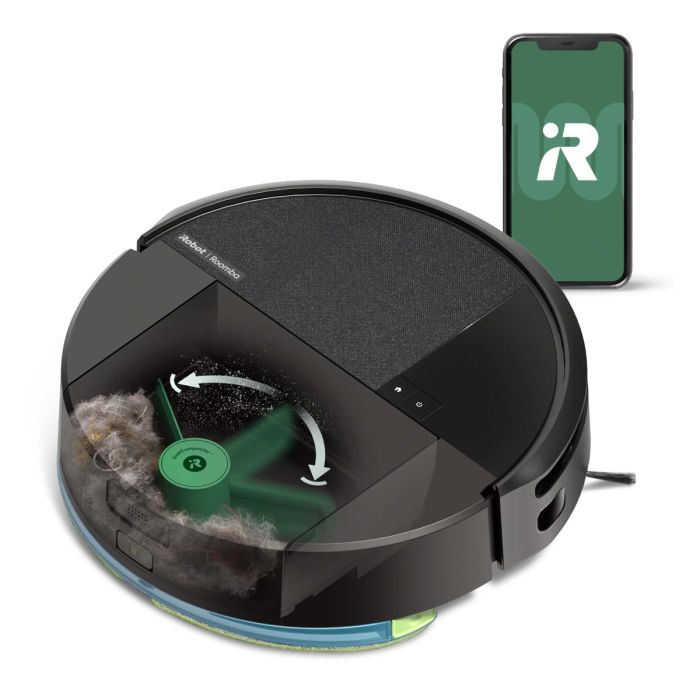 iRobot Roomba® 205 DustCompactor™ Robot Vacuum & Mop - Black - L121040 main product photo