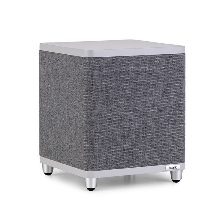 Ruark Audio RS1 Subwoofer - Lead Grey Cabinet Cloth with Soft Grey Lacquer Panels main product photo
