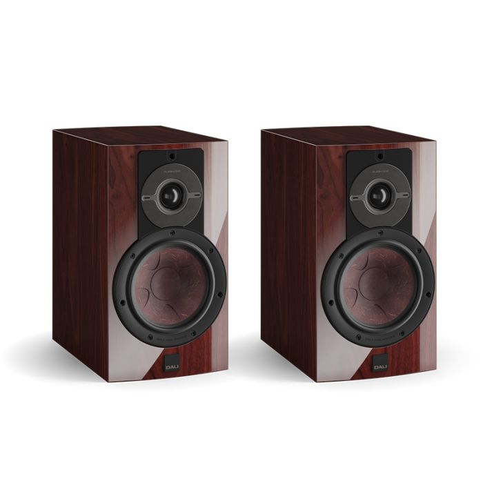 Dali RUBIKORE 2 Bookshelf Speakers - Maroon (High Gloss Lacquer) main product photo