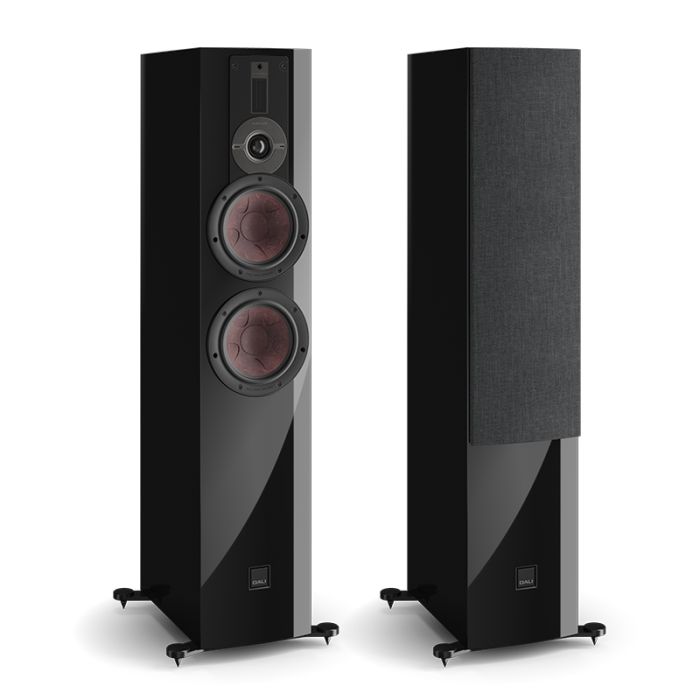 Dali RUBIKORE 6 Floorstanding Speakers - Black (High Gloss Lacquer) main product photo