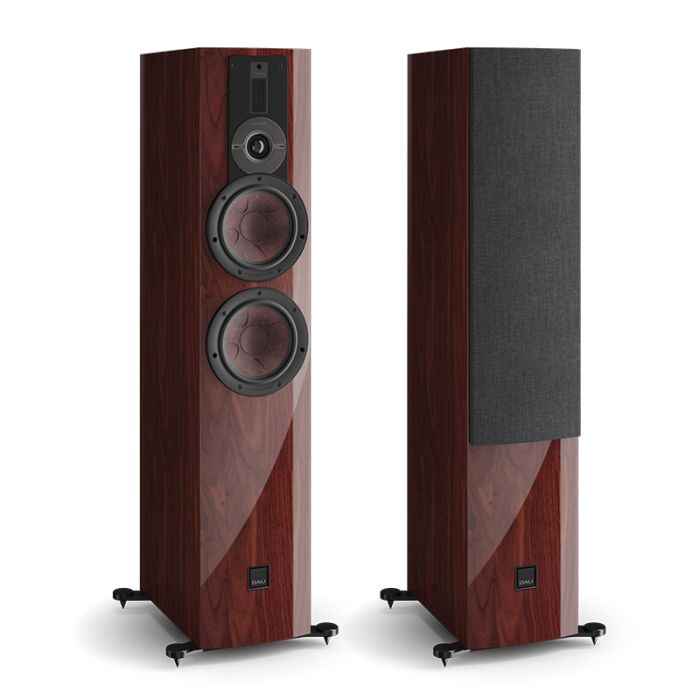 Dali RUBIKORE 6 Floorstanding Speakers - Maroon (High Gloss Lacquer) main product photo