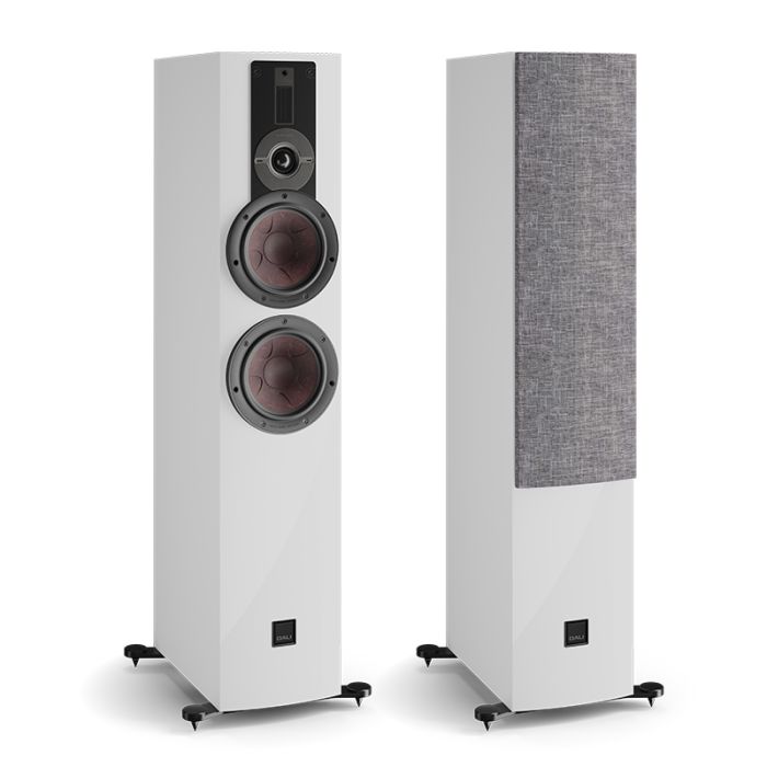 Dali RUBIKORE 6 Floorstanding Speakers - White (High Gloss Lacquer) main product photo