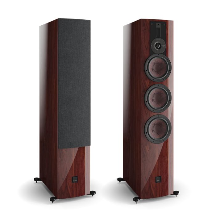 Dali RUBIKORE 8 Floorstanding Speakers - Maroon (High Gloss Lacquer) main product photo