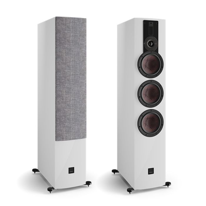 Dali RUBIKORE 8 Floorstanding Speakers - White (High Gloss Lacquer) main product photo