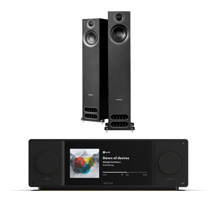 Arcam Radia SA45 Streaming Amplifier with PMC prodigy5 Floorstanding Speakers main product photo