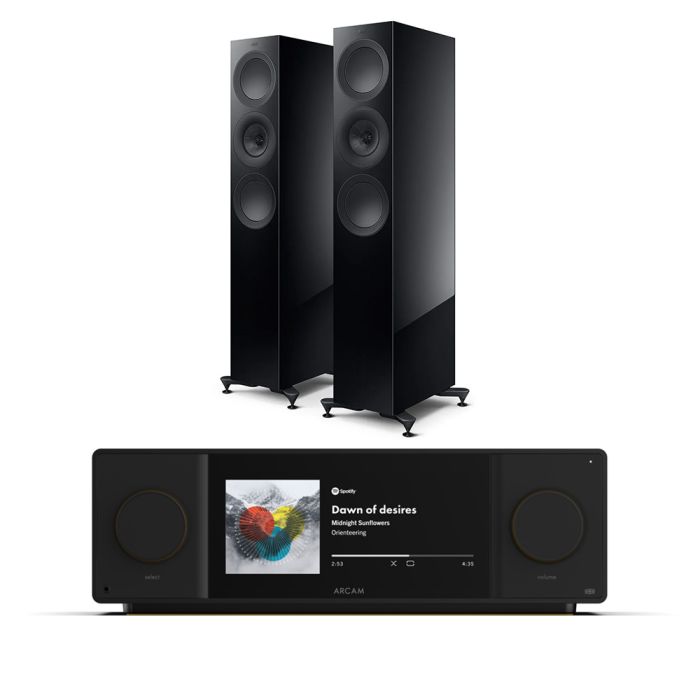 Arcam Radia SA45 Streaming Amplifier with KEF R7 Meta Floorstanding Speakers main product photo
