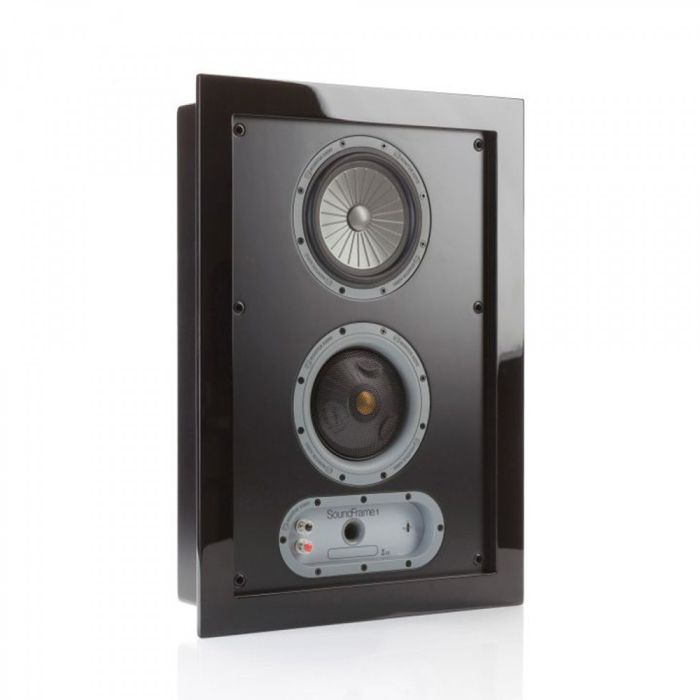Monitor Audio Sound Frame 1 On-Wall Speaker - Black main product photo